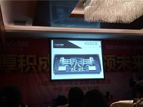 熱烈祝賀創(chuàng)意成都經銷商峰會暨新品鑒賞會圓滿落幕