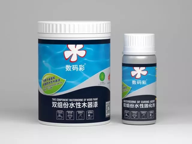 數(shù)碼彩雙組份水性木器漆，讓家具表面一抹即凈