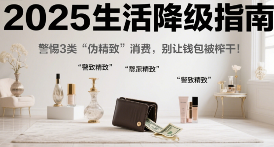 2025生活降級(jí)指南：警惕3類“偽精致”消費(fèi)，別讓錢包被榨干!