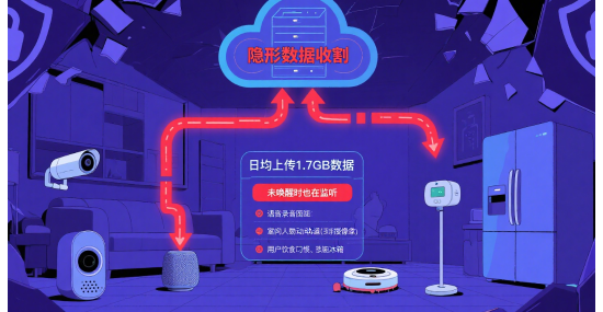 品牌智能家居“隱私陷阱”：日均1.7GB數(shù)據(jù)上傳背后的隱憂