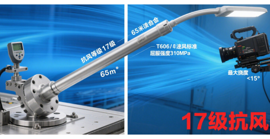 17級風(fēng)暴下的奇跡：65米/秒抗風(fēng)航空鋁燈桿測評