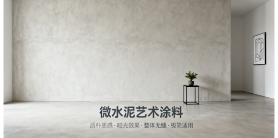 微水泥vs金屬漆：不同藝術(shù)涂料的適用場(chǎng)景與表現(xiàn)力對(duì)比